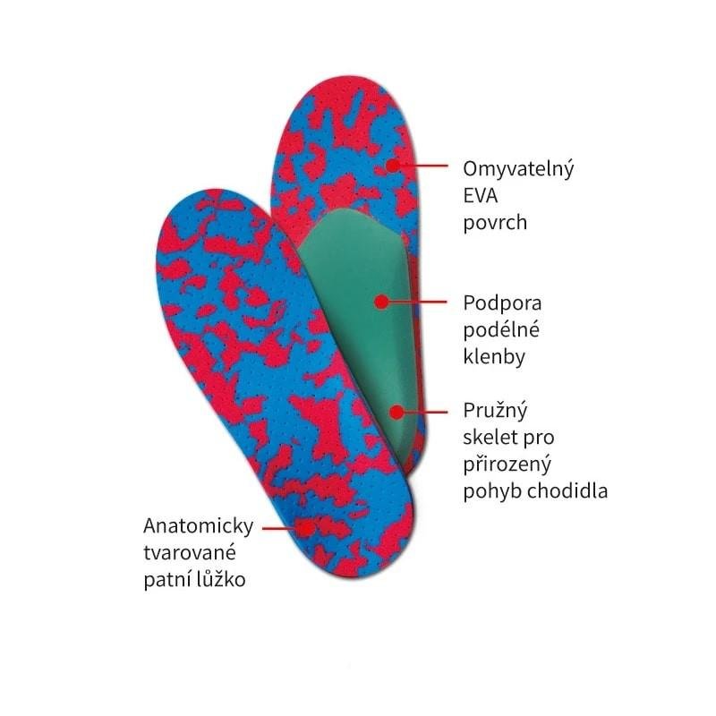 001 Vložky skelet dětské č.26-27