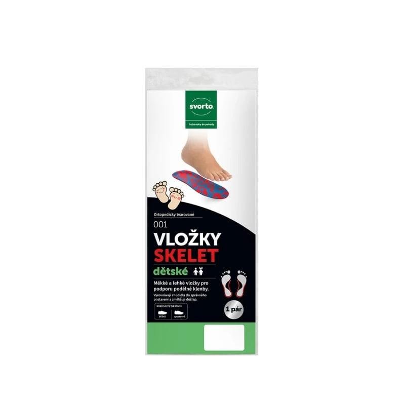 001 Vložky skelet dětské č.30