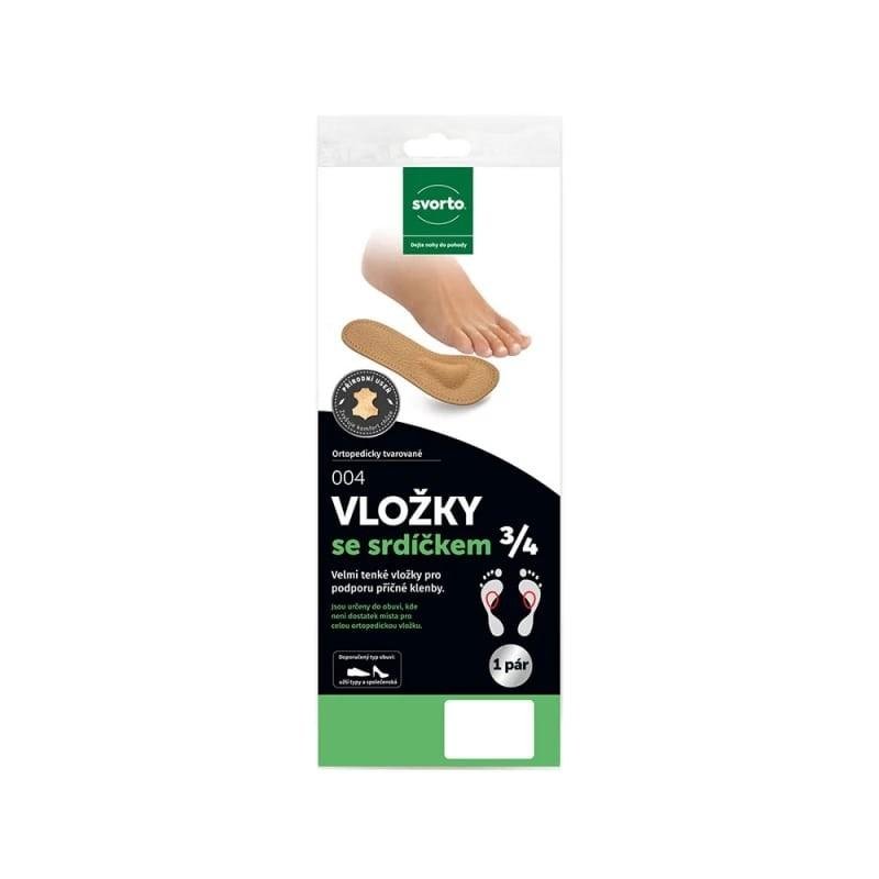 004 Vložky se srdíčkem 3/4 č.41-42