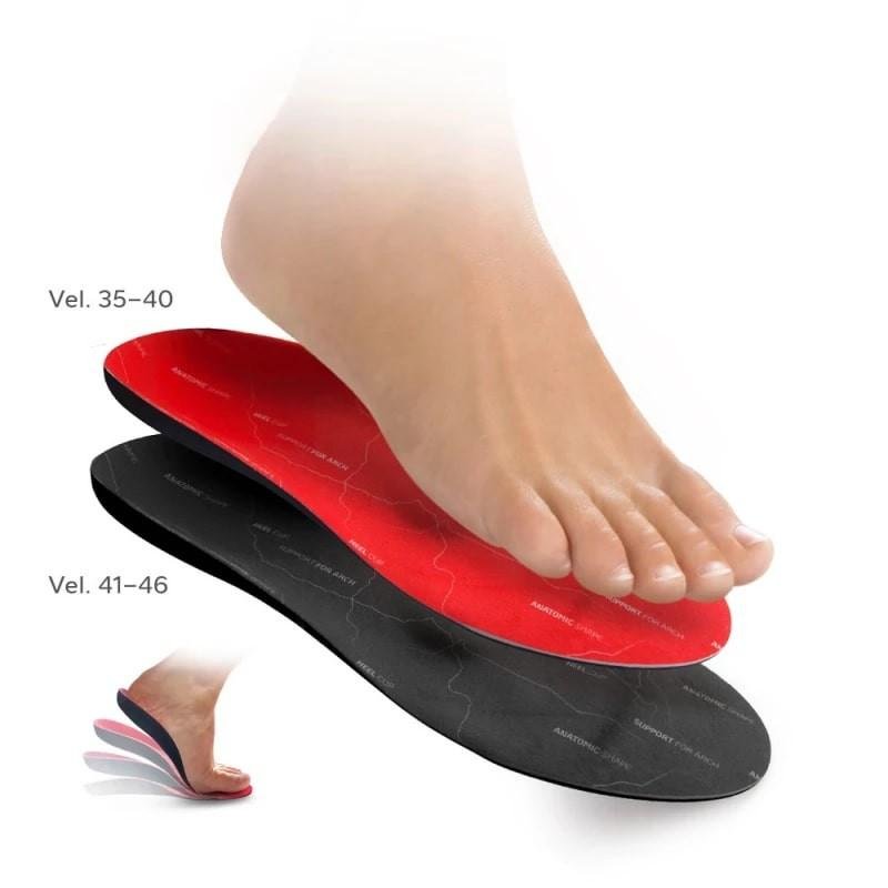 005 Vložky ortopedické s patním lůžkem č.41-42