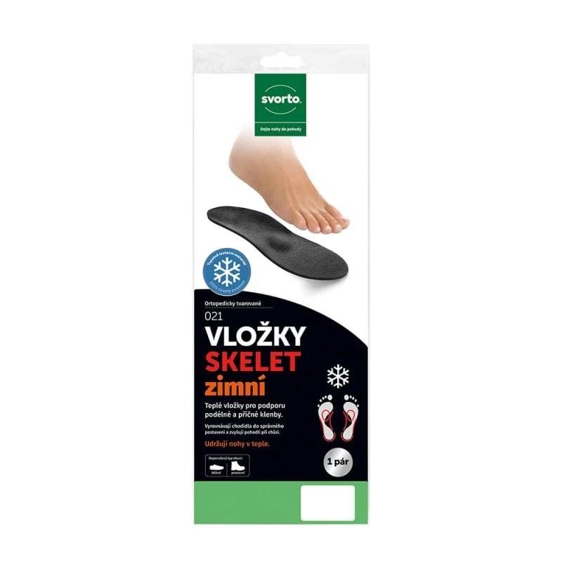 021 Vložky skelet zimní č.44