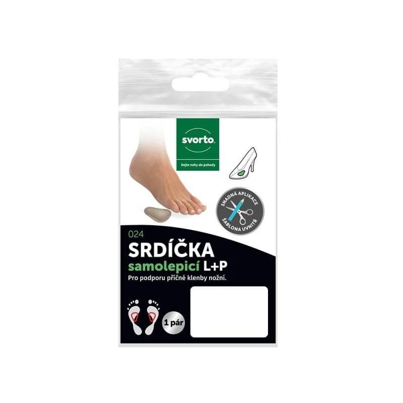 024 Srdíčka samolepicí L+P černá č. 3