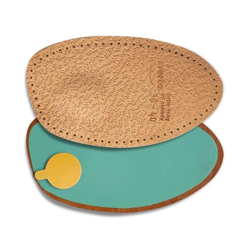 033 Špičky kožené se srdíčkem č.39-40