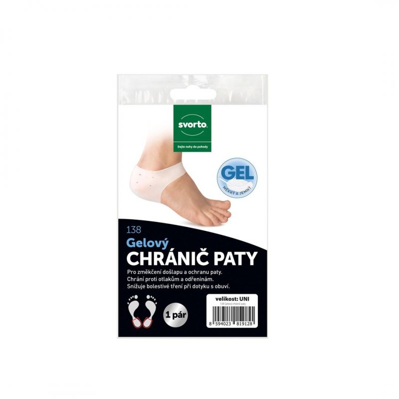 138 Gel. Chránič paty