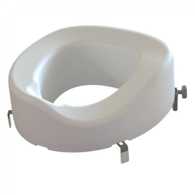 Nástavec na WC zkosený levý Ashby LHS 66274—Výška 15 cm, Levá noha