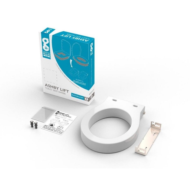 Nástavec na WC Ashby Lift Oval 66294—Výška 7,5 cm