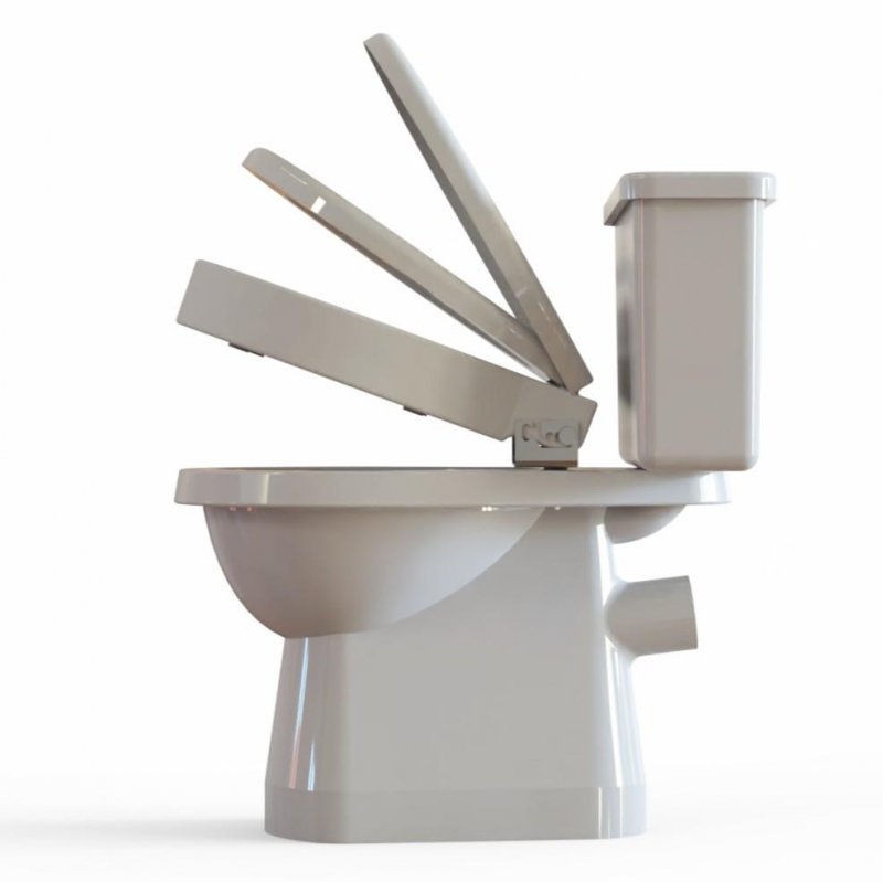 Nástavec na WC Ashby Lift Oval 66294—Výška 7,5 cm