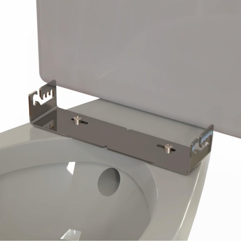 Nástavec na WC ASHBY LIFT STRAIGHT 66394—Výška 7,5 cm