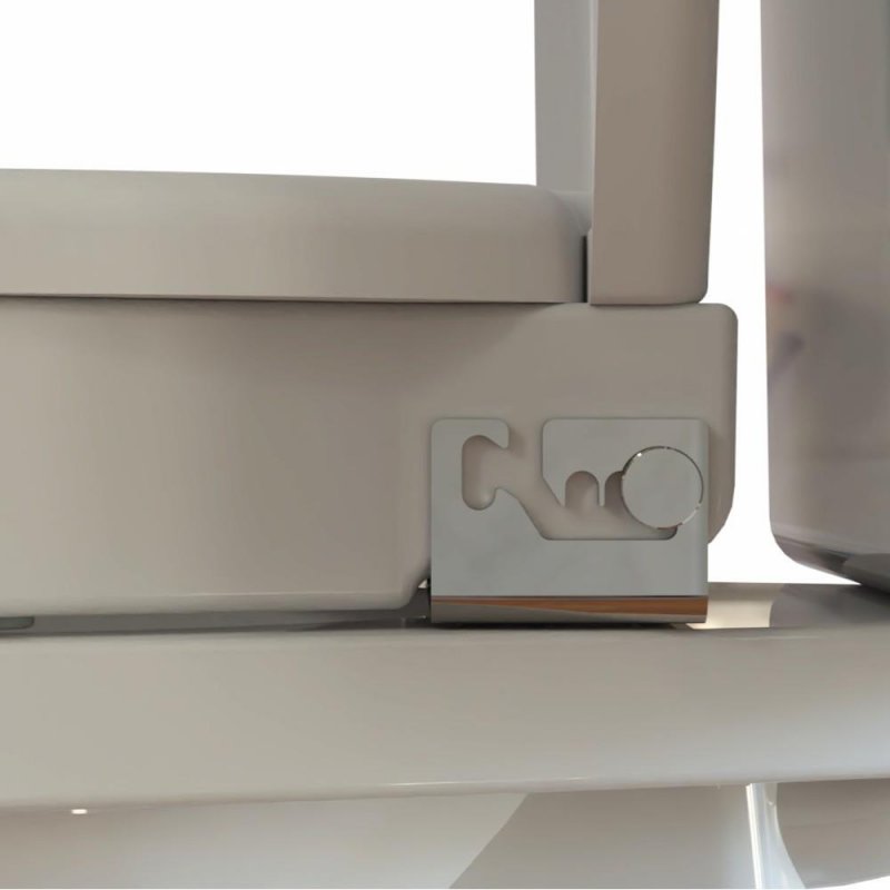 Nástavec na WC ASHBY LIFT STRAIGHT 66394—Výška 7,5 cm