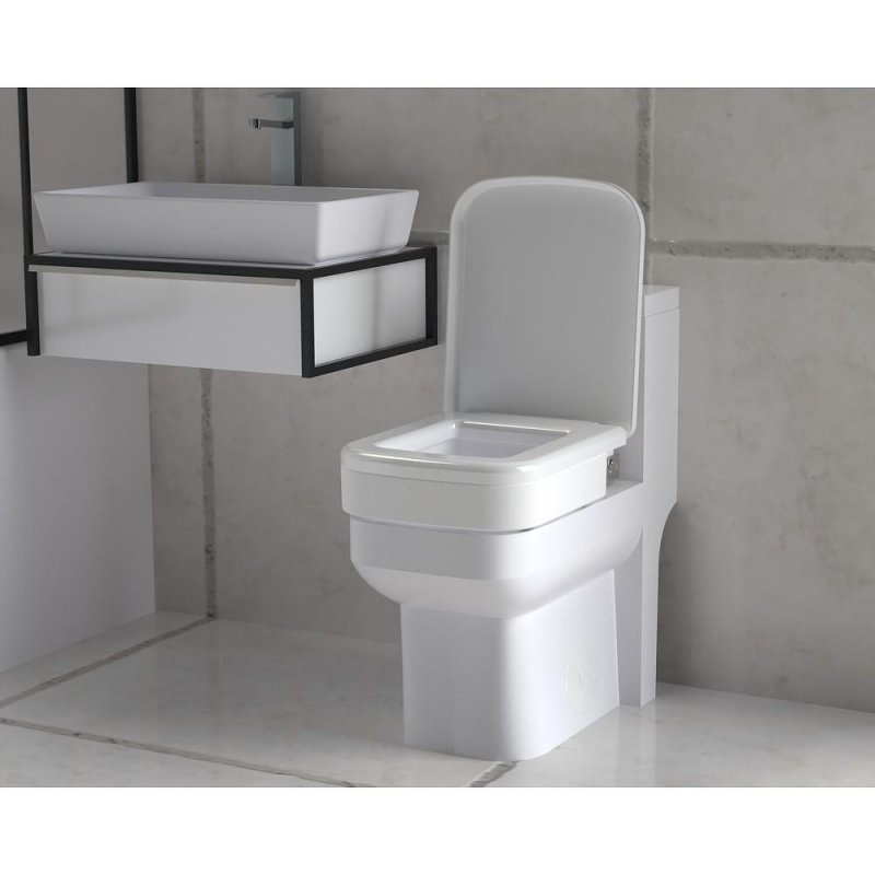 Nástavec na WC ASHBY LIFT STRAIGHT 66394—Výška 7,5 cm