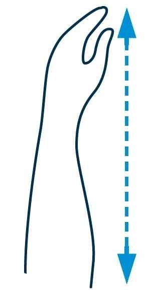 Ortéza ramene dětská MPK 400—Velikost T2 - délka předloktí: 21-25 cm