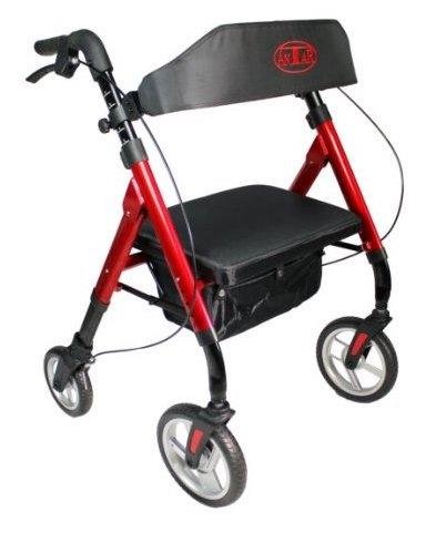 Čtyřkolové chodítko AT51043—Skládací, odlehčené