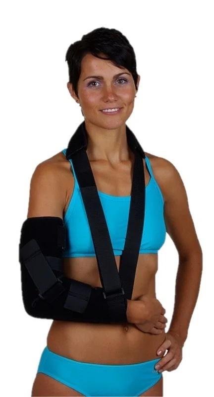 Ortika ortéza loketního kloubu OR 4H - XS—Ortéza pro pevnou fixaci lokte s nepružnými zpevňujícími pásy