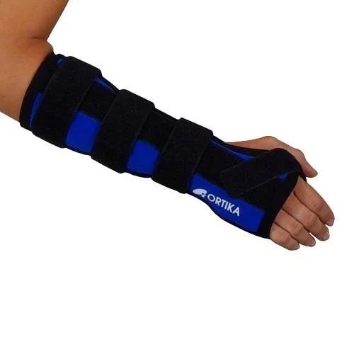 Ortika ortéza zápěstí OR 10 - XXS pravá—Ortéza k fixaci zápěstí duralová dlaha tvarovatelná 19 cm