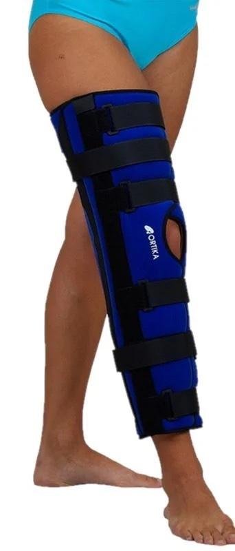 Ortika ortéza kolenního kloubu OR 3A - XXS—Ortéza pro pevnou a přímou fixaci kolenního kloubu