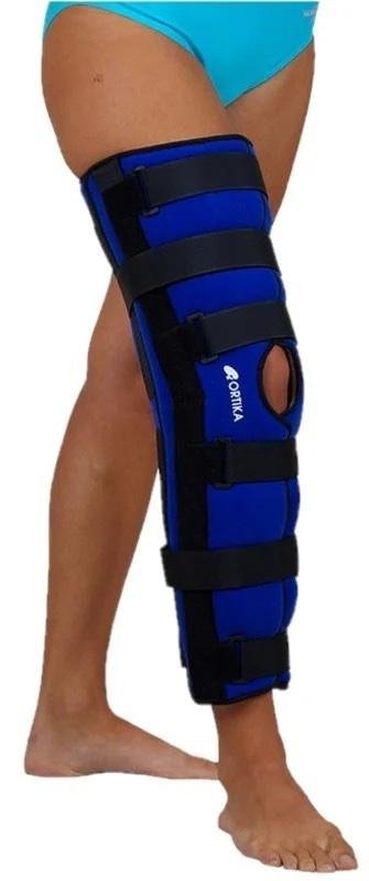 Ortika ortéza kolenního kloubu pevná OR 3B - XXS—Pevná ortéza k fixaci kolenního kloubu ve dvacetistupňové flexi