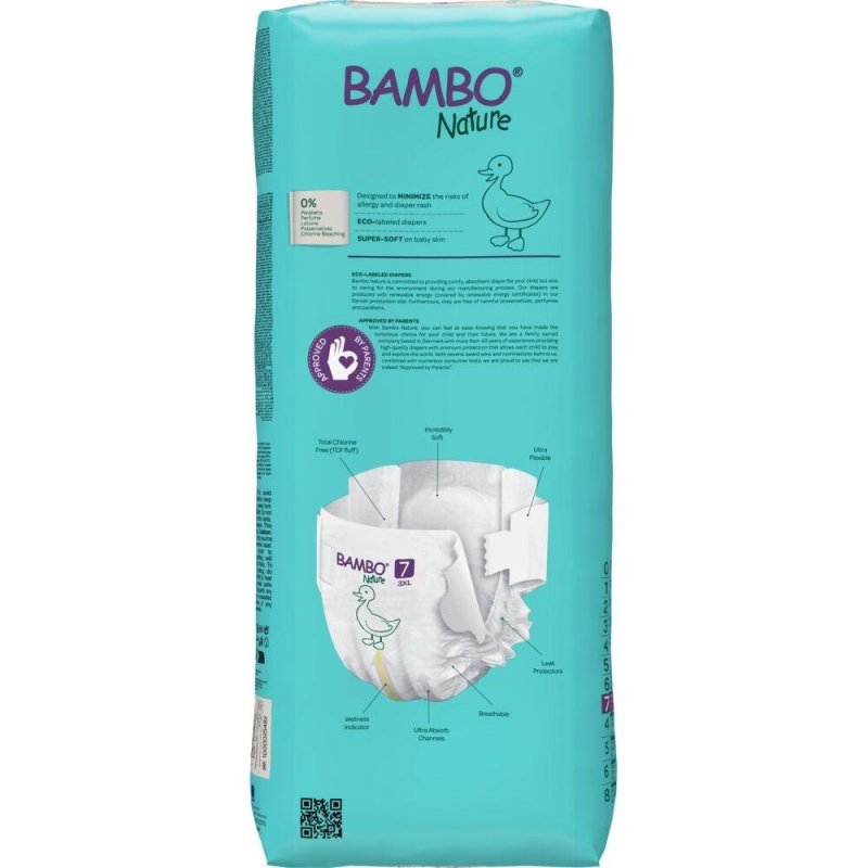 Bambo Nature Tall pack 7, 18+ kg—40 ks