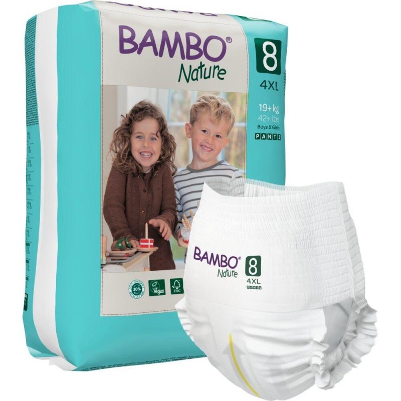 Bambo Nature PANTS 8—19+ kg, 16 ks