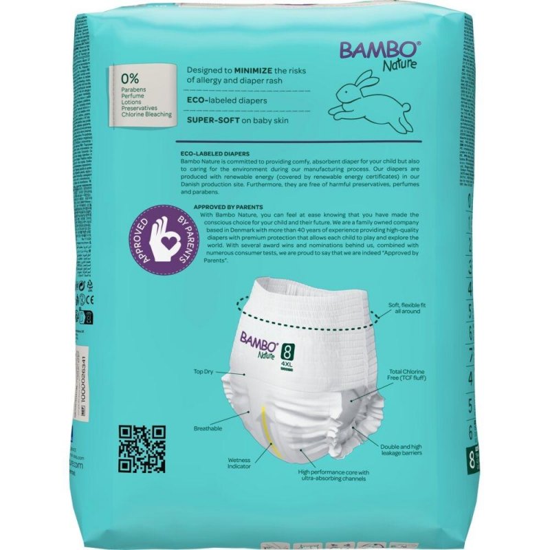 Bambo Nature PANTS 8—19+ kg, 16 ks