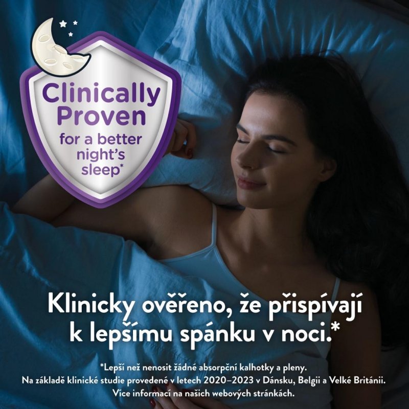 Huggies DryNites pro dívky 13+ let MEGA—Pro váhu 48-60 kg, natahovací kalhotky 20 ks