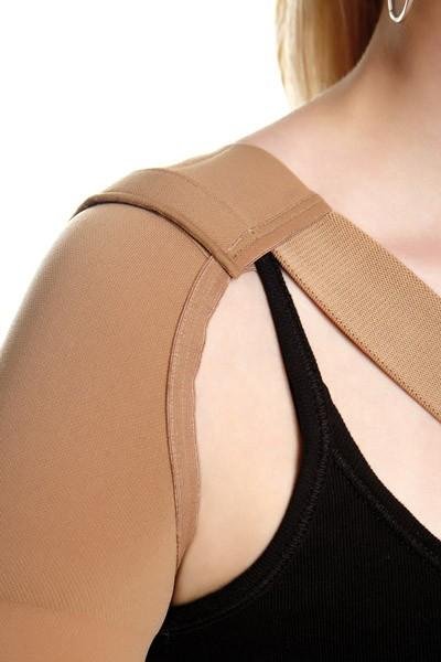 Pažní návlek MAXIS MICRO s rukavicí (II. KT)—Velikost 2, s lemem, délka krátká