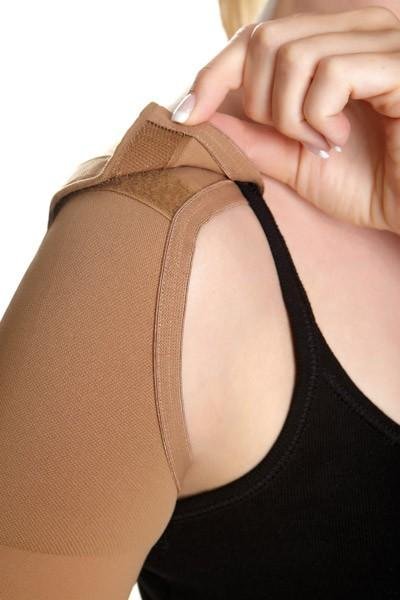 Pažní návlek MAXIS MICRO s rukavicí (II. KT)—Velikost 7, s upevněním a popruhem, délka krátká