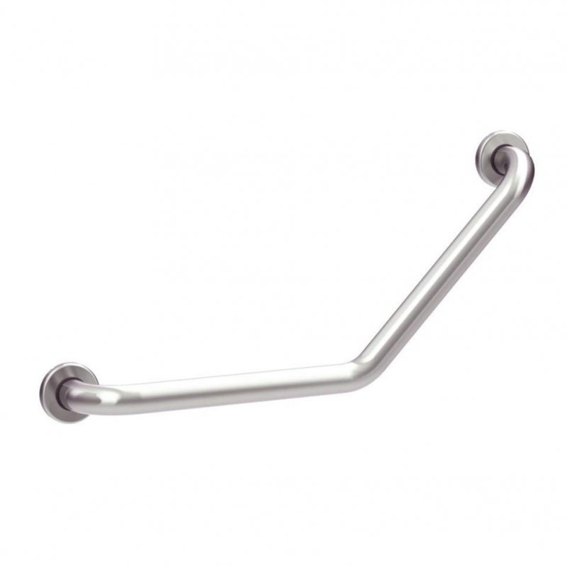 Madlo 5680 nerezové lomené—Bílý nerez