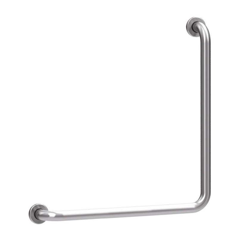 Madlo 5681 nerezové pravoúhlé—Bílý nerez