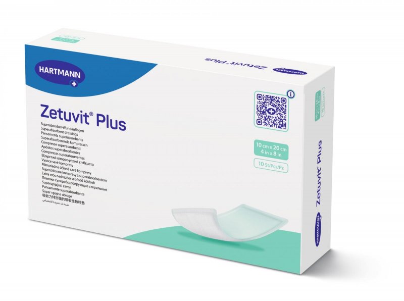 Kompres Zetuvit Plus —10x20, 10ks