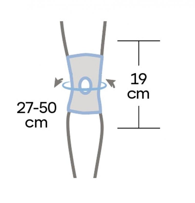 Ortéza kolene AIRTEX ATXOS 703—Velikost UNI