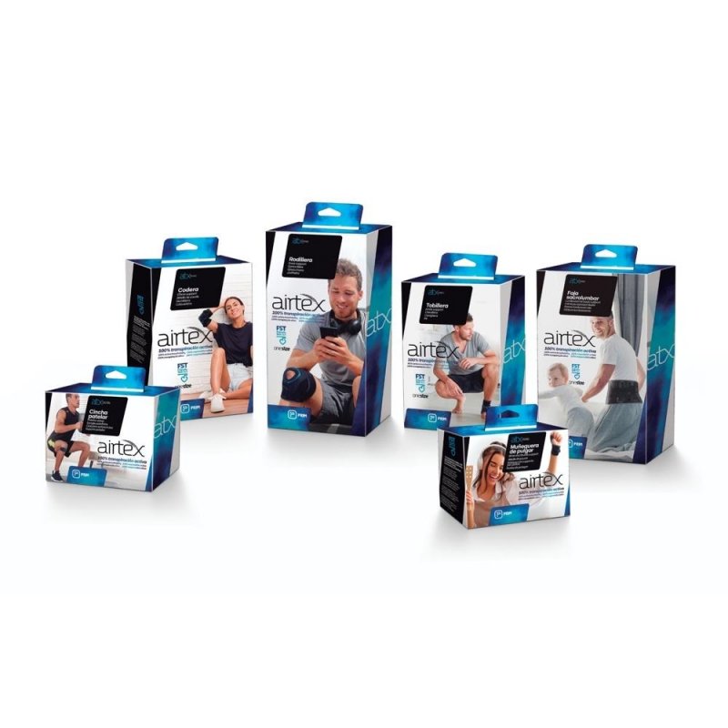 Bandáž stehna AIRTEX ATXOS 901—Velikost UNI