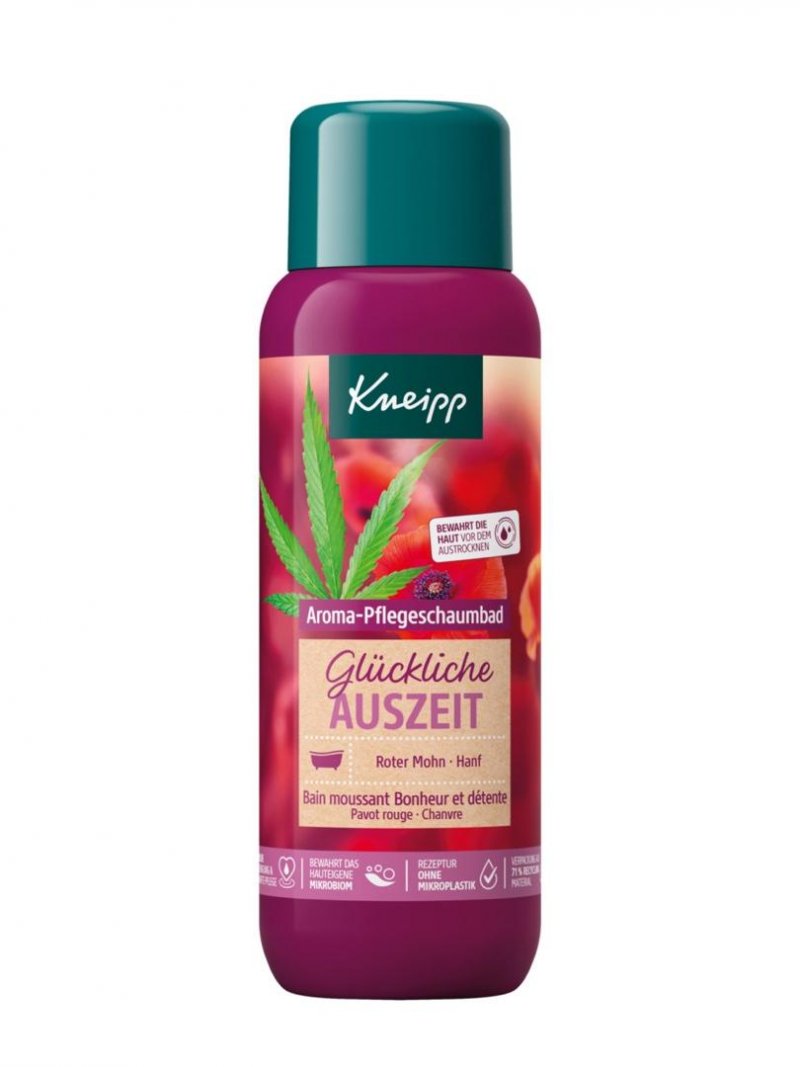 Kneipp Pěna do koupele Glückliche Auszeit—400 ml