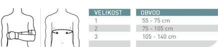 Ramenní ortéza Push med—Velikost 3