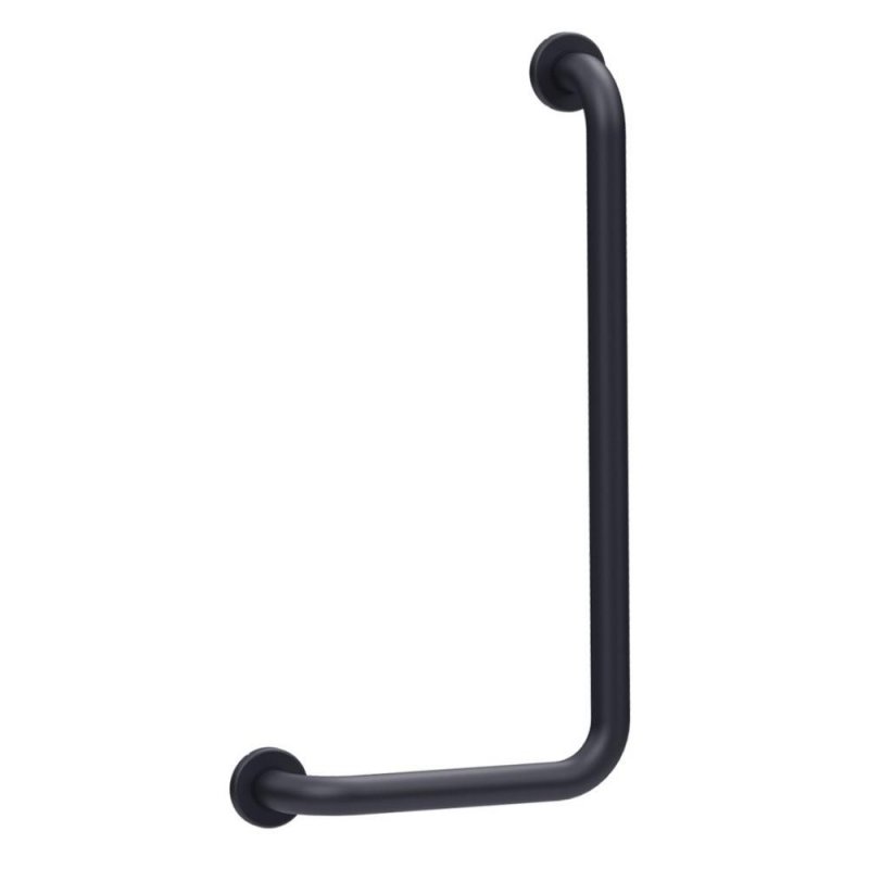 Madlo EH 1224 SB pravoúhlé - 30x60cm—Kovové, černé