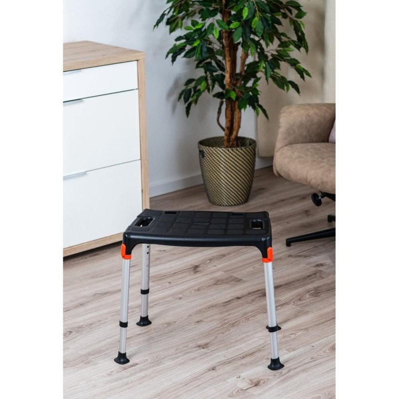 Sedačka do sprchy EH-BSS—Černá