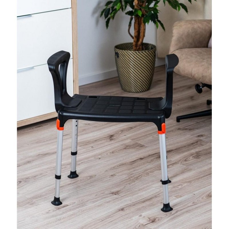 Sedačka do sprchy EH-BSSA - Černá—S madly