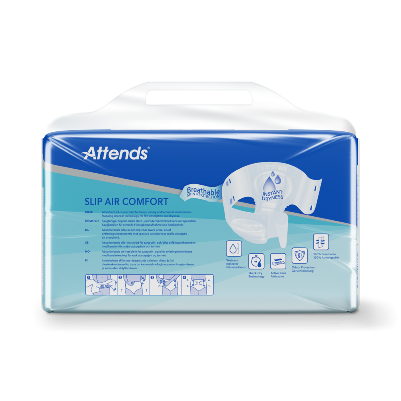 Attends Slip Air Comfort 8 S—Kalhotky absorpční plenkové 21 ks