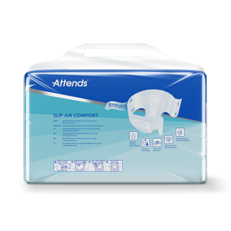Attends Slip Air Comfort 9 XS—Kalhotky absorpční plenkové 32 ks