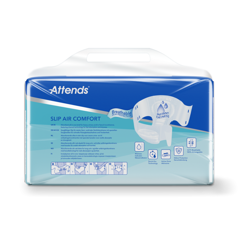 Attends Slip Air Comfort 9 S—Kalhotky absorpční plenkové 21 ks
