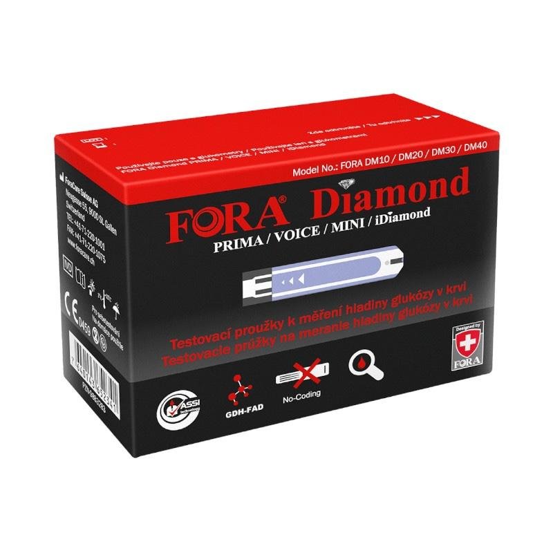 Testovací proužky Fora Diamond TD-4365—50ks