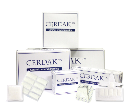 Krytí na rány CERDAK AEROCLOTH 10x10 cm—krytí Cerdak s netkanou náplastí, 10 ks