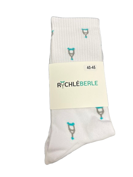 Ponožky RYCHLÉ BERLE - berličky—Velikost 40-45