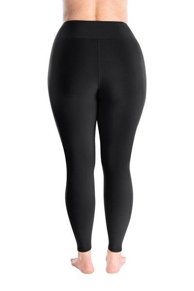 Kompresní legíny 
Jasmine—Velikost XL-X, barva černá