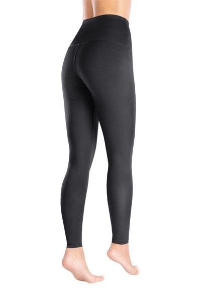 Kompresní legíny Olivia—Velikost XXL, barva tmavě šedá