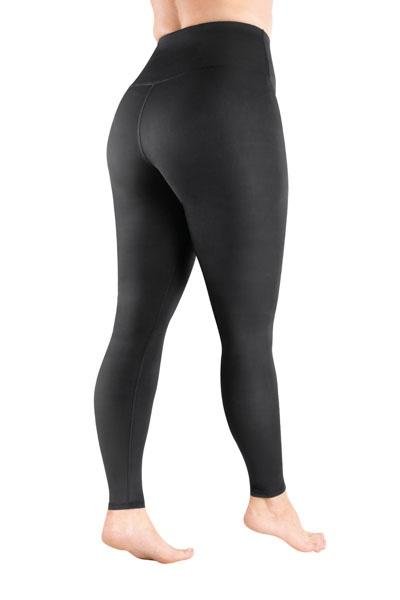 Kompresní legíny Olivia—Velikost XL-X, barva tmavě šedá