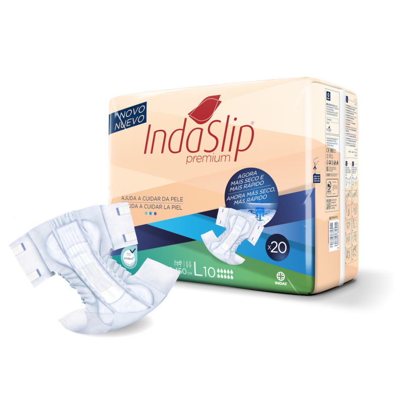 IndaSlip Premium L10—Kalhotky zalepovací absorpční, 20ks