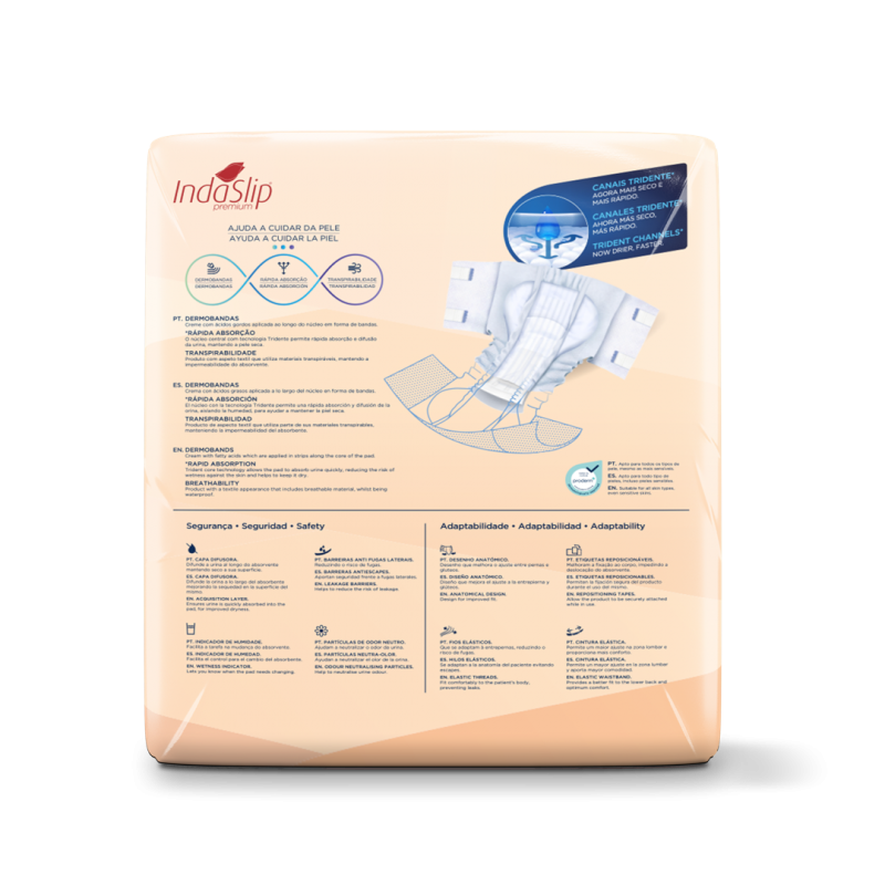 IndaSlip Premium L7—Kalhotky zalepovací absorpční, 20ks