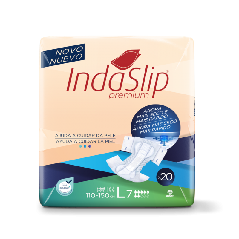 IndaSlip Premium L7—Kalhotky zalepovací absorpční, 20ks