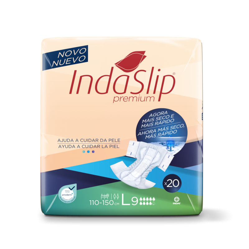 IndaSlip Premium L9—Kalhotky zalepovací absorpční, 20ks