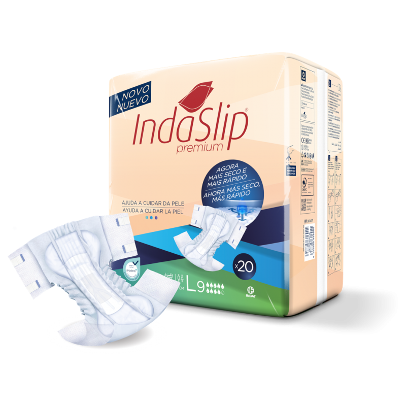 IndaSlip Premium L9—Kalhotky zalepovací absorpční, 20ks